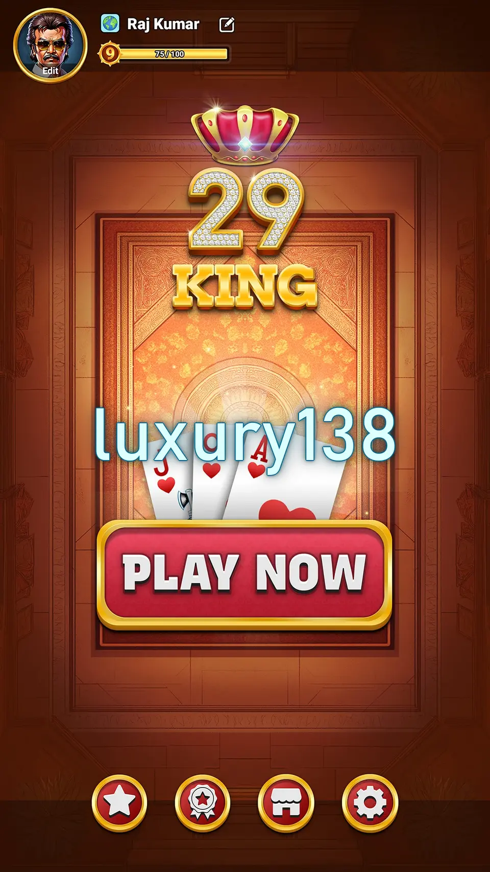 luxury138 Tangkapan Layar Resmi APK